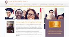 Desktop Screenshot of crenshawschool.com